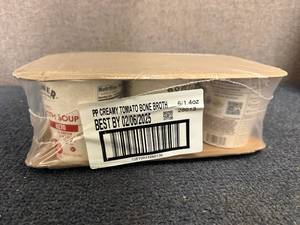 lot 200 image: 6 Packs Of Creamy Tomato Bone Broth Soup