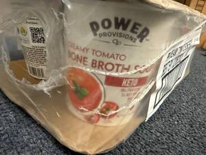 lot 198 image: 6 Packs Of Creamy Tomato Bone Broth Soup
