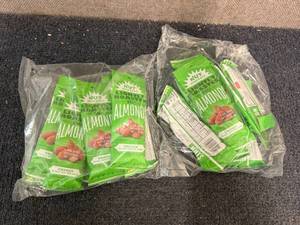 lot 249 image: 2 X 8Ct Packs Of Lightly Salted Almonds