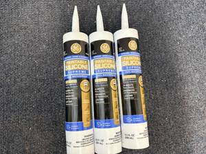 lot 3 image: 3 Tubes Of Paintable Silicone