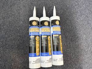 lot 4 image: 3 Tubes Of Paintable Silicone