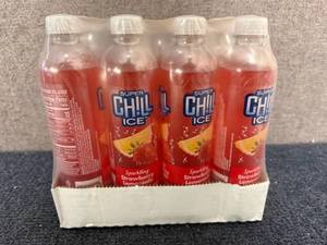 lot 124 image: 12Pk Of Super Chill Ice Strawberry Lemonade