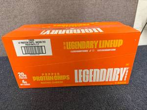 lot 167 image: Legendary Popped Protein Chips