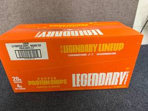 lot 169 image: Legendary Popped Protein Chips