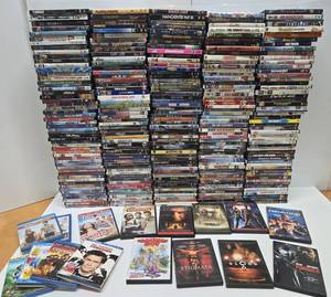 lot 74 image: Large Lot of 250 DVD Movies