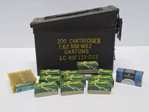 lot 110 image: LARGE Lot of .22 Long Rifle Ammo
