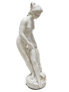 lot 151 image: Excellent LARGE Vintage Nude Sculpture - Helen of Troy by Universal Statuary