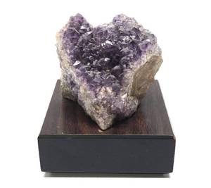 lot 182 image: Amethyst Cluster wDisplay stand