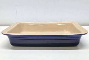 lot 191 image: New or Like-New LE CREUSET Deep Dish Baker Baking Dish
