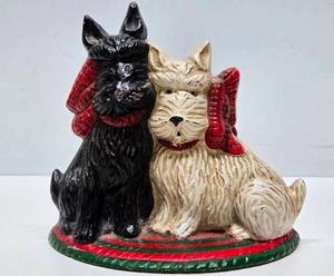 lot 208 image: Cast Iron SCOTTIE DOG Door Stop
