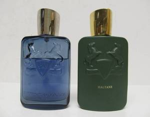 lot 237 image: Full Bottle & Mostly Full Bottle of Genuine PARFUMS de MARLY Layton & Haltane Cologne - 2.5 Fl Oz 