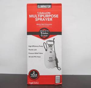 lot 262 image: New in Box 1 Gallon Multi-Purpose Sprayer