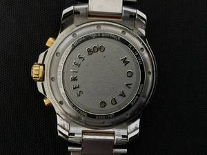 Movado Series 800 Chronograph Case Diameter 42 mm (Needs Repairs, Battery & Cleaning. Includes Attachments See Pics)