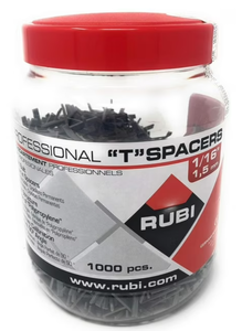 lot 252 image: LOT OF 24 Rubi Solid T Spacers 116 - 1000 pc.