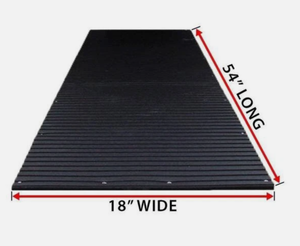 lot 67 image: Raider 13210 Snowmobile Protection Trax Trailer Track Mat 54 Long X 18 Wide