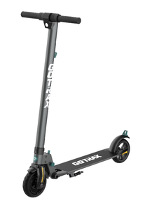 lot 267 image: GOTRAX G2Plus Foldable Electric Scooter for Adult Teens Age of 8 with 6 Tires, 200W 12mph, Black (Brakes Need Repairs)