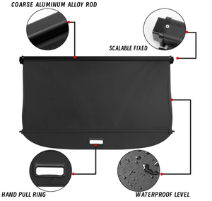 lot 273 image: Fannyc Cargo Cover Fit for Ford Escape 2024 2023 2022 2021 2020 Accessories,Retractable Rear Trunk Cover Luggage Security Shield Shade Cover