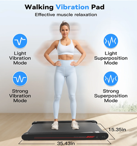 lot 279 image: Sperax Walking Pad Treadmill with APP,3 in 1 Portable Under Desk Treadmill Fitness,Walking Vibration Workout Pad with Remote Control
