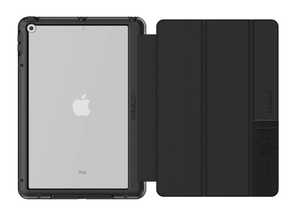 lot 419 image: OtterBox Symmetry Folio Series Case for iPad 7th, 8th & 9th Gen (10.2 Display - 2019, 2020 & 2021 Version) - Starry Night (ClearBlack), Magnetic SleepWake Cover