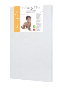 lot 434 image: Dream On Me 3 in. Portable Mini Crib Mattress 39.50x28.25x29 Inches (lxwxh)