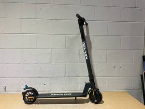 lot 284 image: GOTRAX G2Plus Foldable Electric Scooter for Adult Teens Age of 8 with 6 Tires, 200W 12mph Black (Turns On But Does Not Go. Missing Charger)