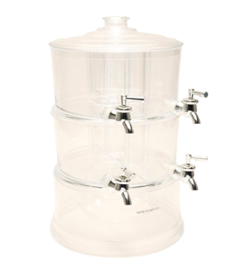 lot 291 image: Improvements 2-Tier 4-Chamber Beverage Dispenser Party Tower (Slightly Used)
