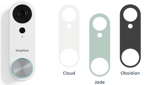 lot 292 image: SimpliSafe Wired Doorbell,1080p - Compatible with SimpliSafe Home Security System