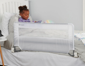 lot 340 image: Regalo Swing Down Bed Rail Guard, with Reinforced Anchor Safety System