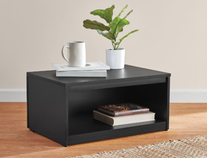 lot 468 image: Mainstays Ardent Open Shelf Modular Storage System, Black