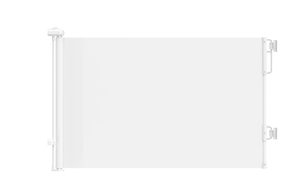 lot 332 image: Cumbor 55 Wide Retractable Bab Gates for Stairs, 34 Tall Mesh Dog Gate for Doorways, Pet Safety Essential Fit for Baseboards, Wide Toddlers Gates for Hallways, Indoc & Outdoor, White