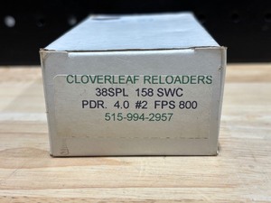 lot 6 image: .38 Special Reloads 50 Rounds