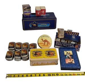 lot 39 image: Vintage CAMEL  Collectors Lot from 1990s to 2000s