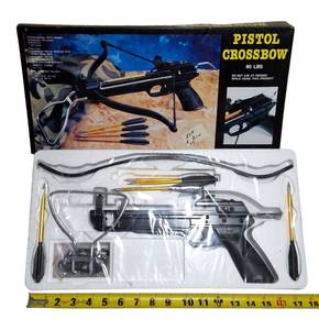 lot 55 image: Powerful Mini Crossbow 80lb High-Performance Crossbow & Practice