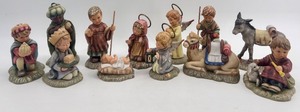 Berta Hummel Nativity Set &amp; Figures -12 Piece Goebel Collection