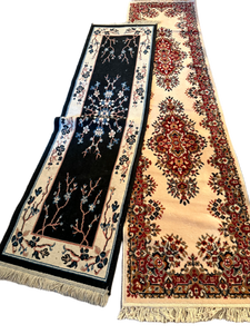 lot 19 image: Miraz Wool Runner Rugs (Made in Belgium)