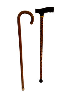 lot 23 image: Pair of Vintage Walking Canes