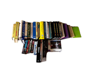 lot 49 image: Large Collection of Books, DVDs, and Video Games