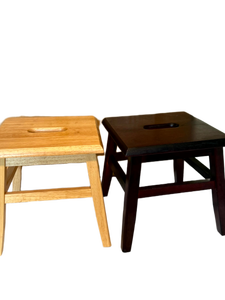 lot 52 image: Pairing of Two Wooden Step Stools