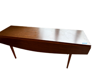 lot 66 image: Mid-Century Modern Drop-Leaf ConsoleDining Table