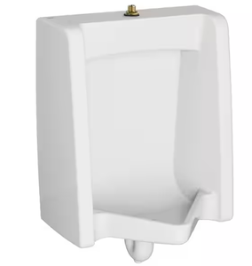lot 52 image: American Standard Washbrook FloWise Top Spud 0.125 GPF Urinal in White