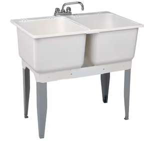 lot 55 image: 36 IN. X 34 IN. PLASTIC LAUNDRY TUB