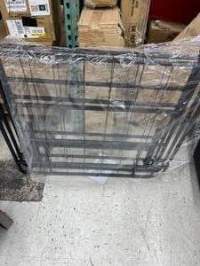 lot 77 image: REINFCD SMARTBASE T Metal Bedframe