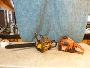 lot 23 image: 2 Chain Saws