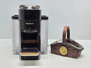 lot 105 image: Working NESPRESSO Type GCC1 wPods EspressoCoffee Maker