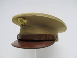 lot 24 image: Original WW2 era US Military Cap #8