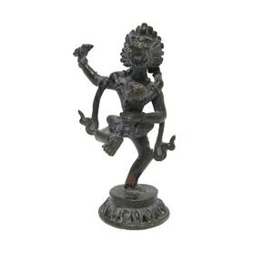 lot 66 image: Excellent Old Antique Tibetan Bronze Deity Statue
