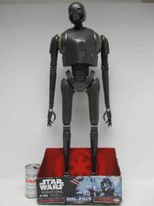 lot 205 image: LARGE Star Wars Rogue One Big-Figs K-250 