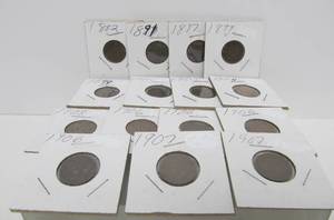 lot 208 image: Lot of 15 Higher Grade Indian Head Pennies 