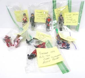 lot 216 image: Group of Vintage GI JOE Action Figures 