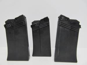 lot 93 image: Lot of  3 SAIGA-12 5 Round Magazines